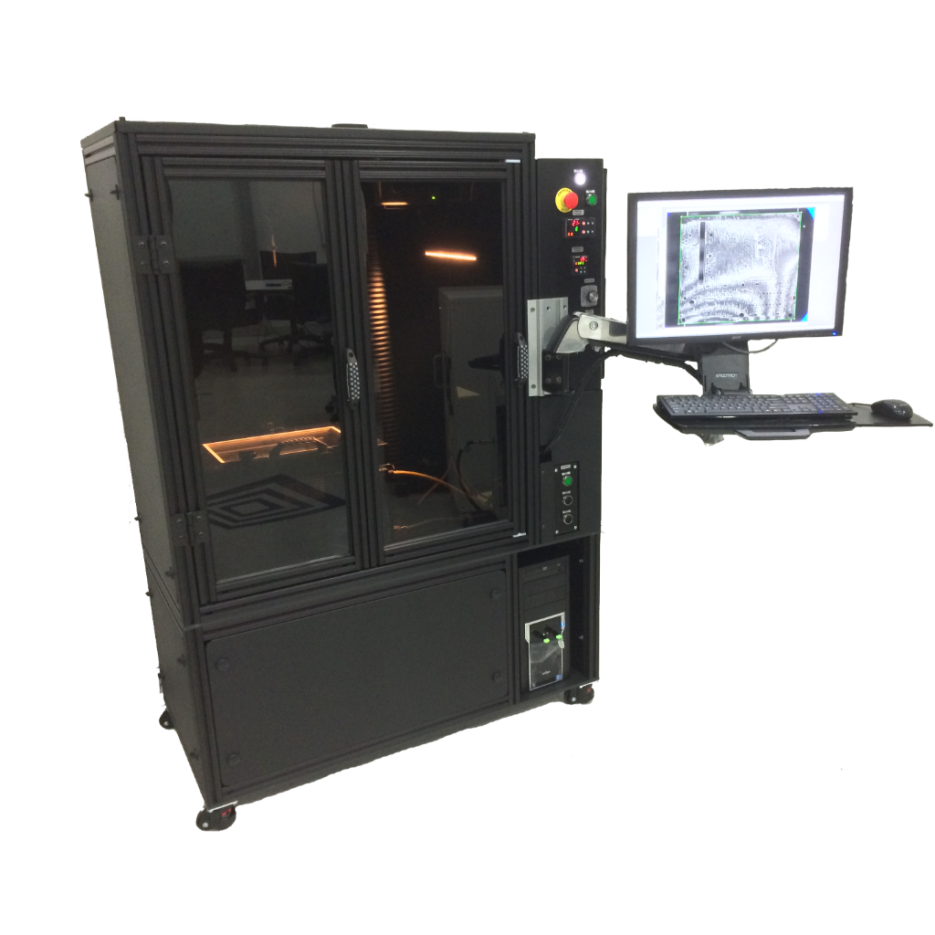 TherMoiré PS200S metrology system for shadow moiré measurement and thermal profiling in failure analysis