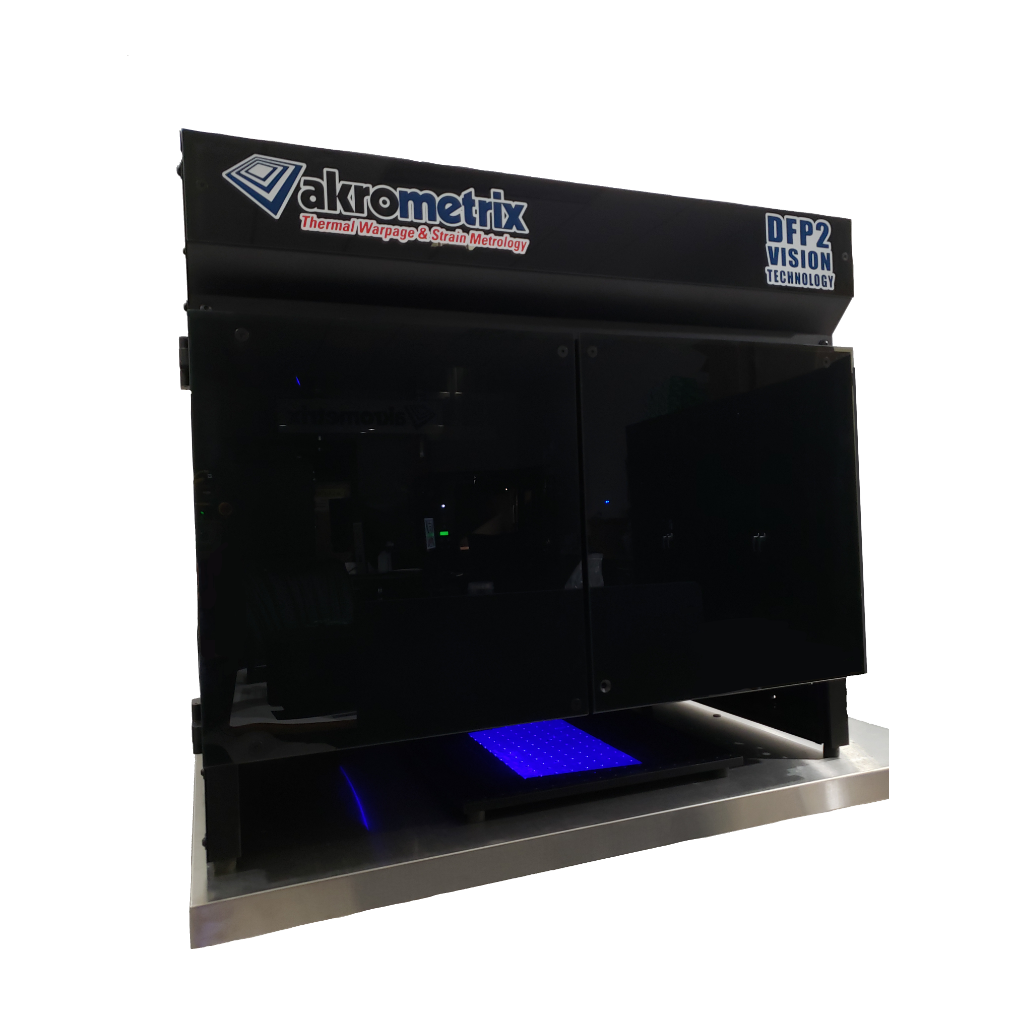 TTDFP2 table top digital fringe projection system measuring high-resolution surface topography on discontinuous substrates